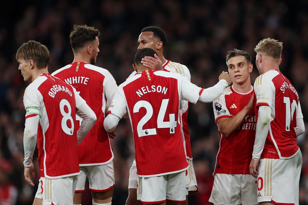  Hasil Liga Inggris: Arsenal dan Manchester City Kompak Menang