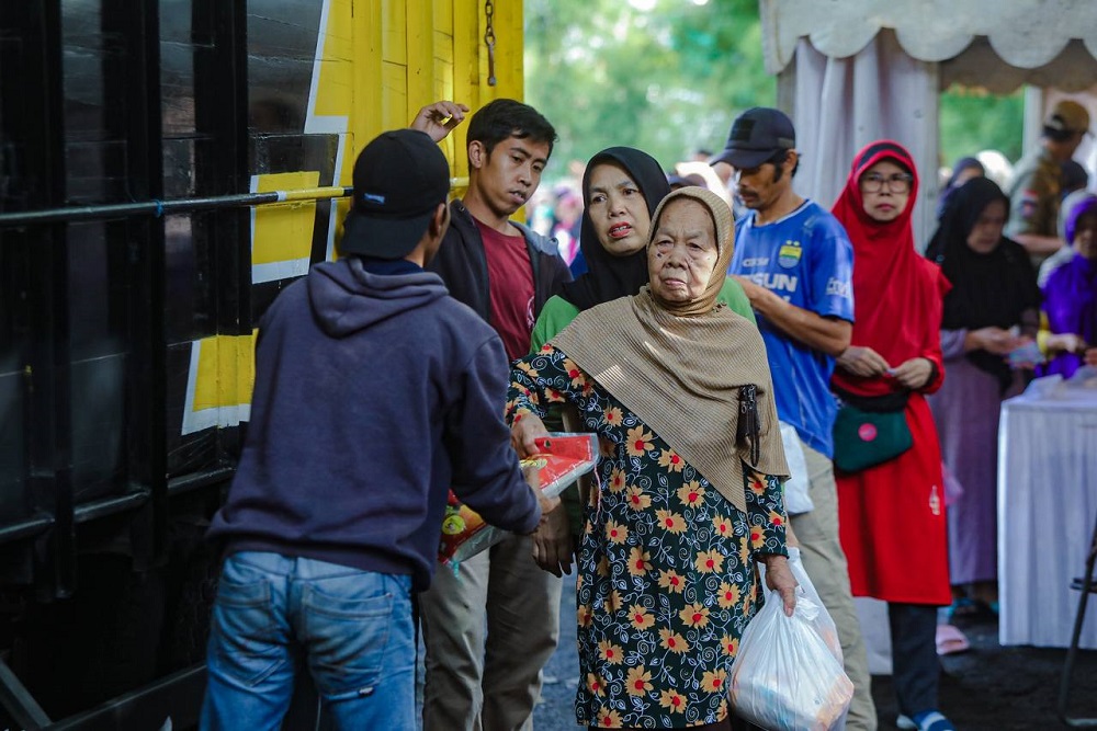 Operasi Pasar Bersubsidi (Opadi) yang digelar di Kota Bandung