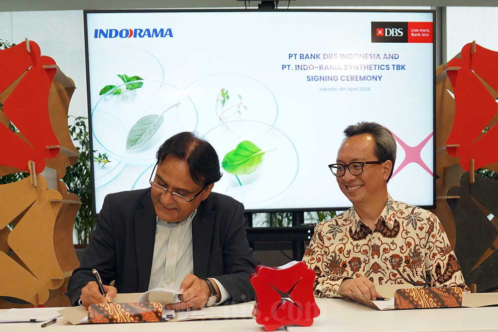  Bank DBS Indonesia Berikan Fasilitas Kredit ke Indorama