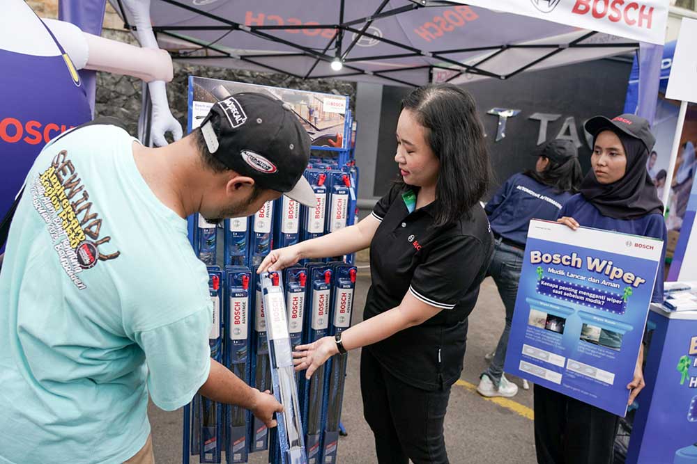  Bosch Berikan Harga Spesial Wiper Selama Mudik Lebaran 2024