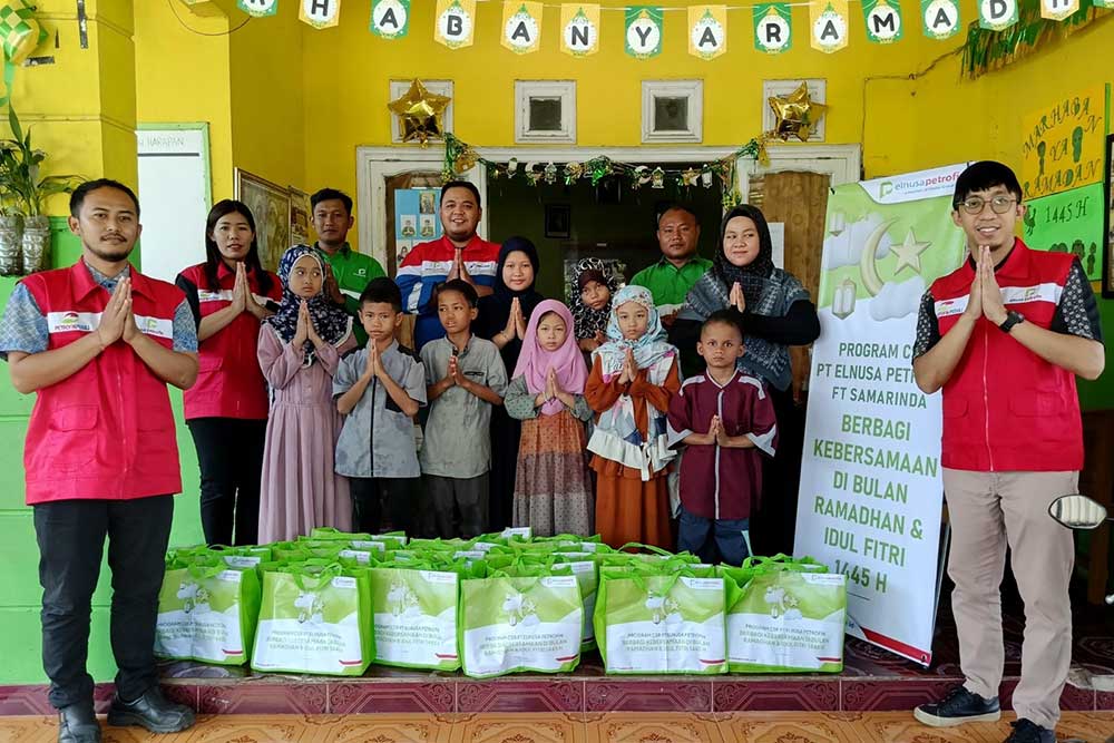  Hadirkan Energi Kebersamaan Jelang Idul Fitri, Elnusa Petrofin Salurkan 9.264 Paket Sembako Di Seluruh Indonesia