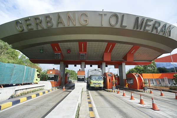  Polri Catat 28.432 kendaraan keluar Jakarta melalui Gerbang Tol Merak