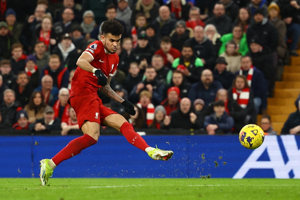  Hasil MU Vs Liverpool, 7 April: Diaz Bawa The Reds Unggul (Menit 30)