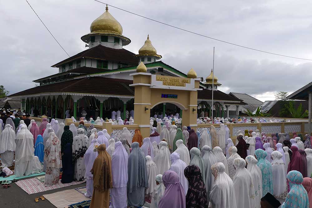  Warga di Negei Wakal Maluku Merayakan Idul Fitri Lebih Awal