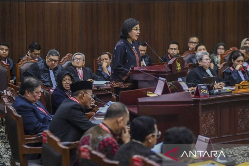  Menguak Kesaksian Sri Mulyani dkk di Sidang MK