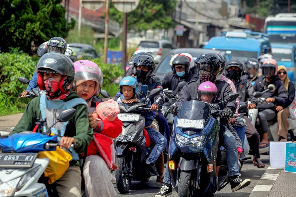  Kepadatan Jalur Puncak Bogor Diperkirakan Akan Mencapai Titik Tertingginya Pada H+1 Lebaran