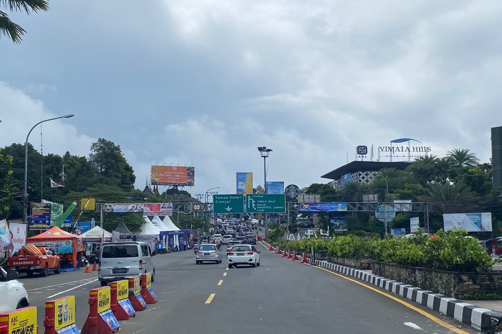  Simak! Jadwal Rekayasa Lalu Lintas Puncak Bogor H+2 Lebaran