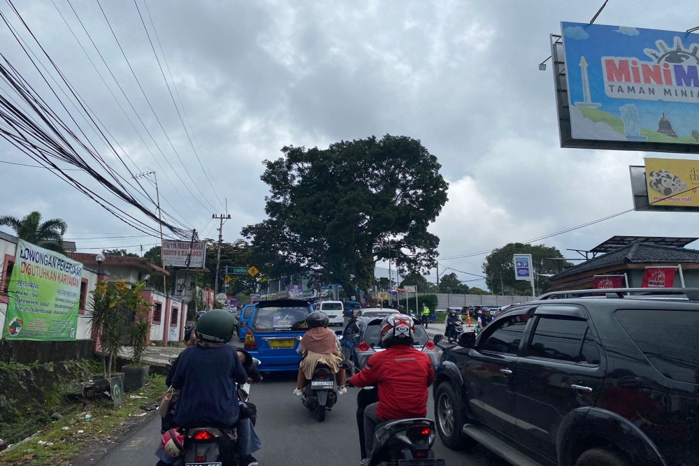  Macet, 31.000 Kendaraan Padati Puncak Bogor pada H+2 Lebaran