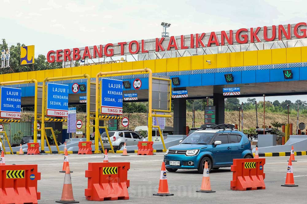  Arus Balik Lebaran, One Way Tol Kalikangkung Arah Jakarta Kembali Diterapkan