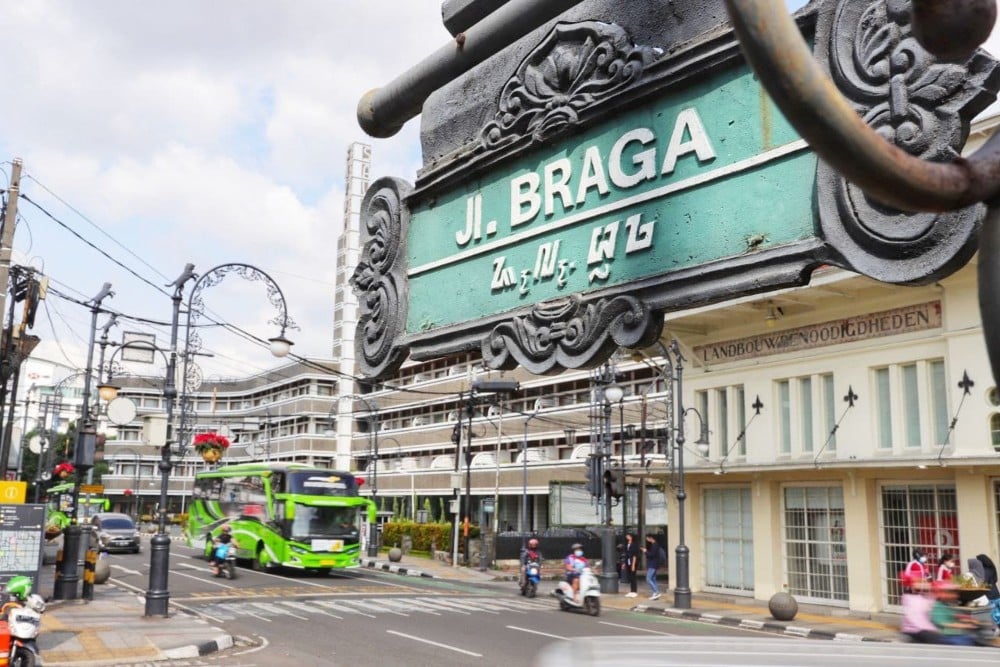 Destinasi wisata Bandung - Jalan Braga/jabarprov.go.id
