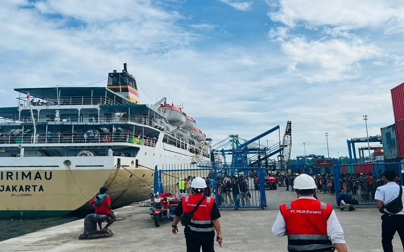  Penumpang Kapal Mudik 2024, Pelabuhan Makassar dan Ambon Paling Padat