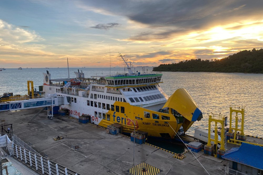  Hampir 100% Penumpang Kapal Ferry Tak Lagi Beli Tiket 'On The Spot'