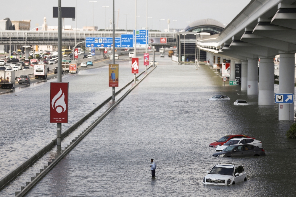  Hujan Lebat dan Banjir di Dubai, Pakar Klaim Perubahan Iklim Jadi Pemicu