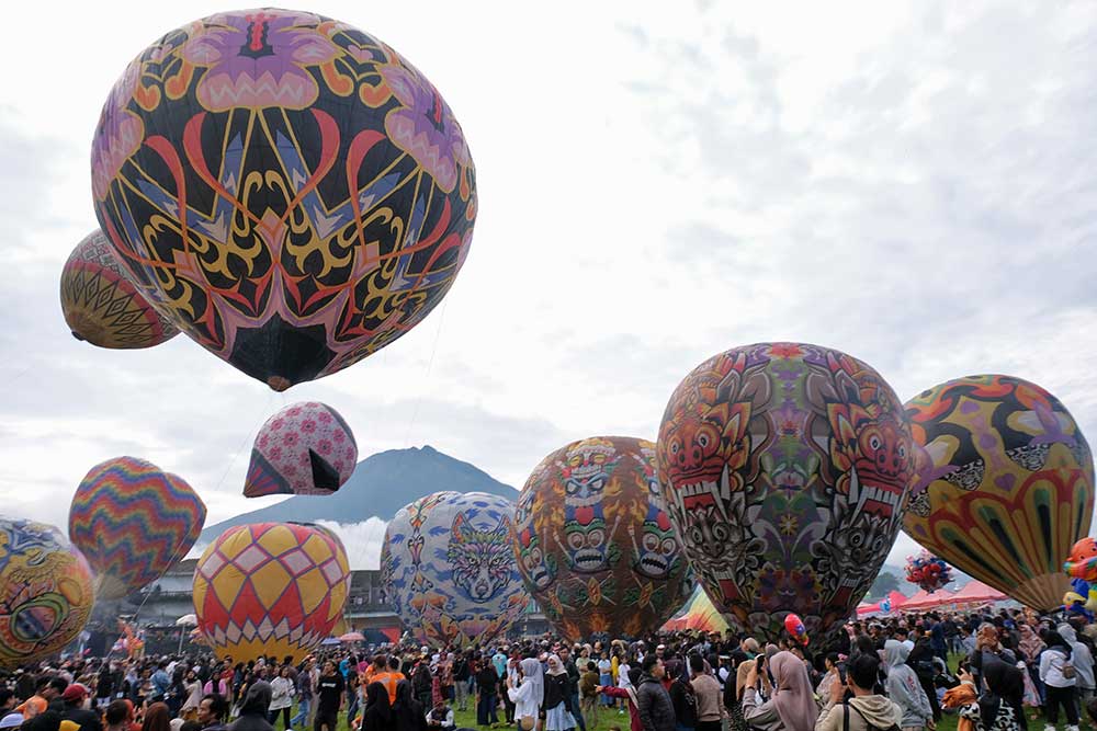  Festival Balon Wonosobo 2024 Digelar Selama Sepuluh Hari di 14 Tempat