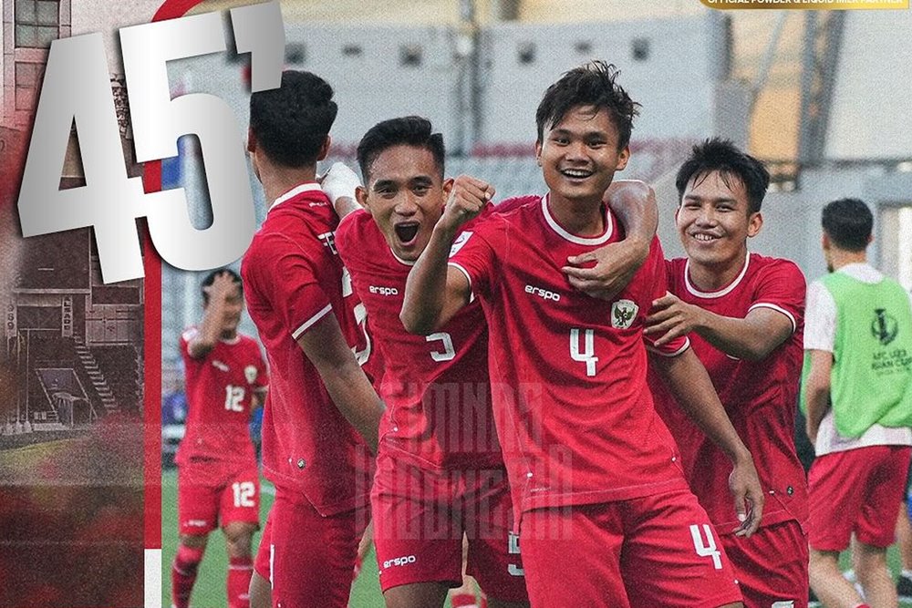  Hasil Indonesia vs Australia U23: Ini Gol Komang Teguh ke Gawang Australia