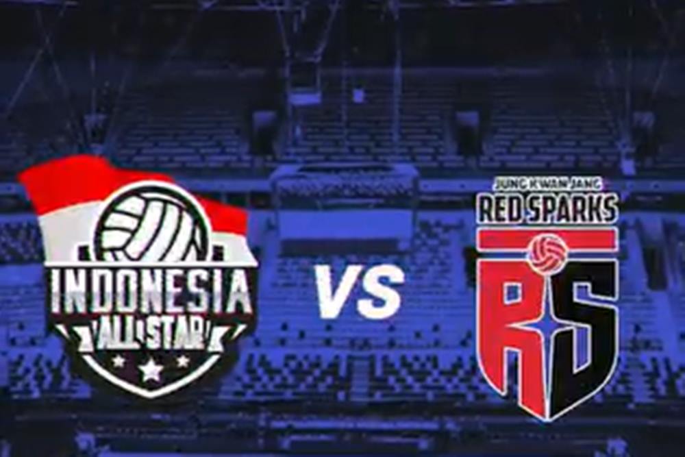  Hasil Indonesia All Star vs Red Sparks, 20 April: Red Sparks Tekuk Indonesia All Star 3-2