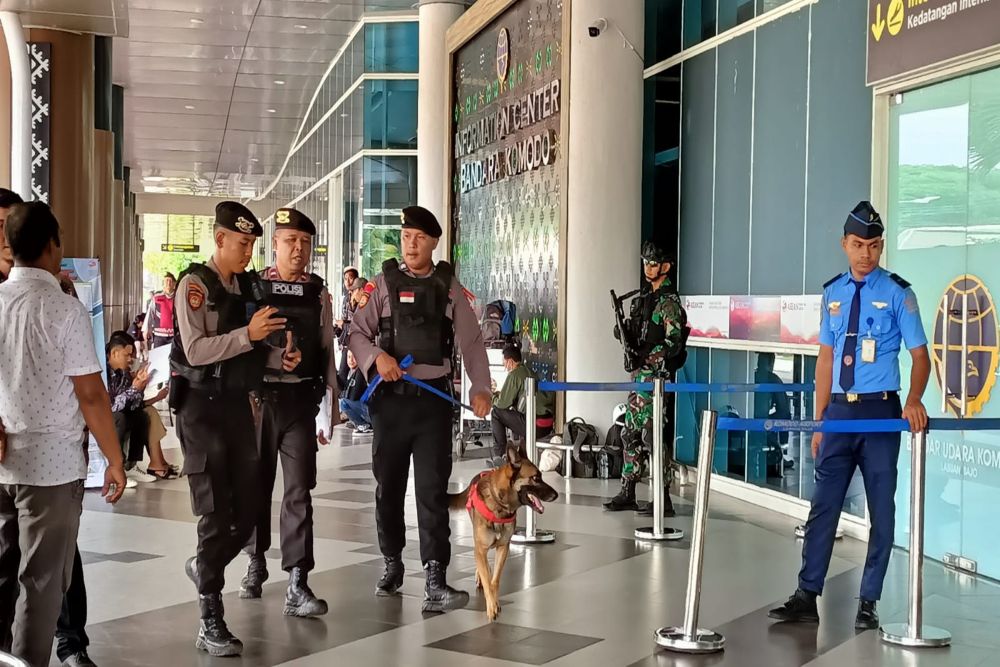  Polisi Kerahkan 10 Anjing Pelacak Jaga Putusan Sengketa Pemilu di MK