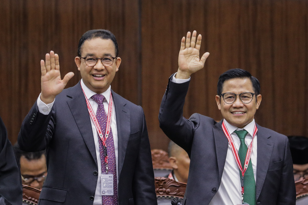 Anies-Cak Imin Harap Putusan MK Bisa Selamatkan Demokrasi Indonesia