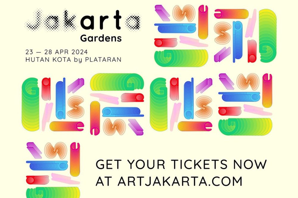  Art Jakarta Gardens 2024 Dibuka Hari Ini, Harga Tiket Rp150.000