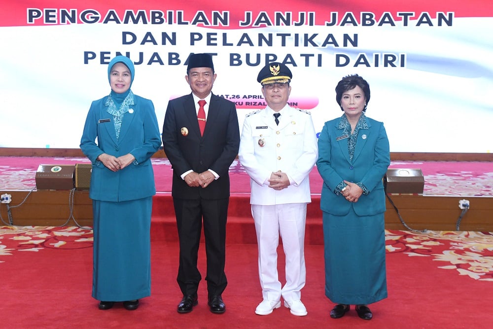  Dilantik Jadi Pj Bupati Dairi, Ini Arahan Pj Gubernur Sumut pada Charles Bantjin