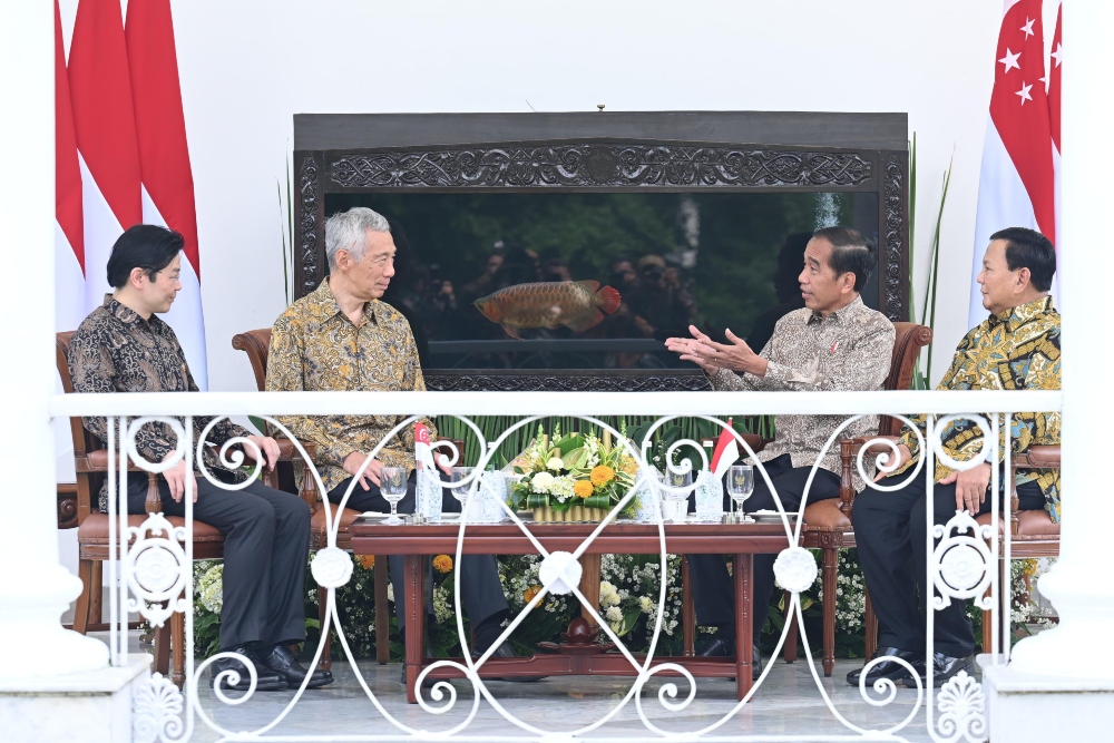  Jokowi dan PM Lee Saksikan Penandatanganan Dua MoU Kerja Sama Indonesia-Singapura