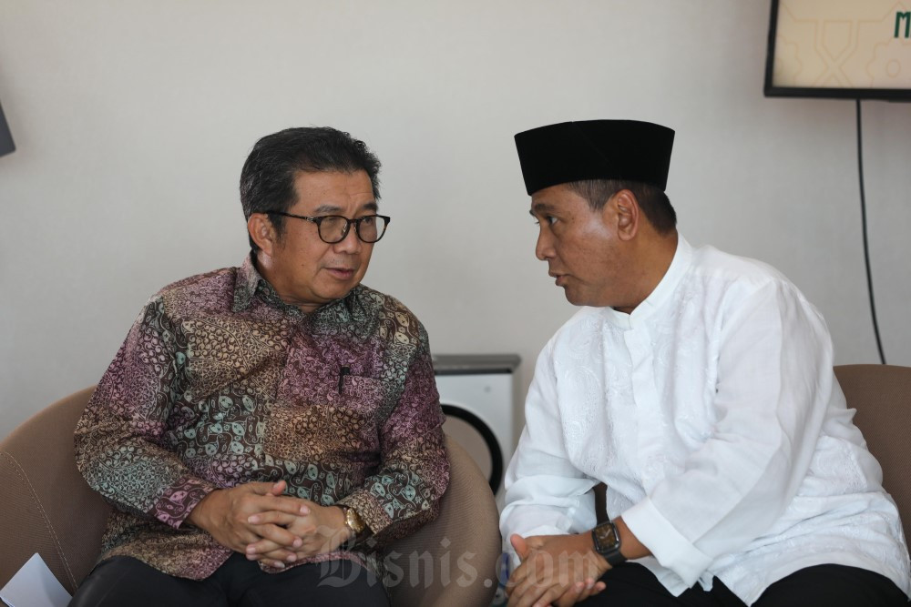  Komisaris Utama BSI Muliaman Ingatkan Faktor Penghambat Ekonomi Saat Halalbihalal Bisnis Indonesia
