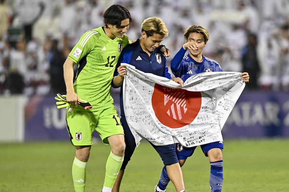 Timnas Jepang berhasil melangkah ke final Piala Asia U23 usai mengalahkan Irak di babak semifinal. Hasil Jepang vs Irak U23, 30 April: Jepang Lolos ke Final Lawan Uzbekistan/Reuters