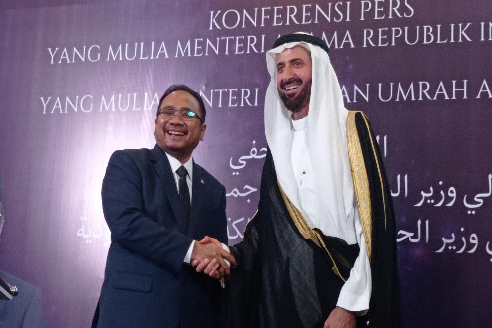  3 Poin Penting Kunjungan Menteri Haji dan Umrah Arab Saudi ke Indonesia