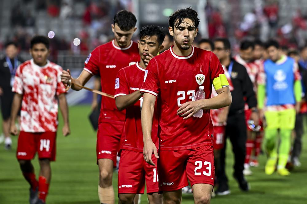 Timnas Indonesia U23 untuk sementara tertinggal 1-2 dari Irak pada masa perpanjangan waktu pertama perebutan juara tiga Piala. Hasil Indonesia vs Irak U23, Gol Ali Bawa Irak Unggul di Perpanjangan Waktu Asia U23./Reuters