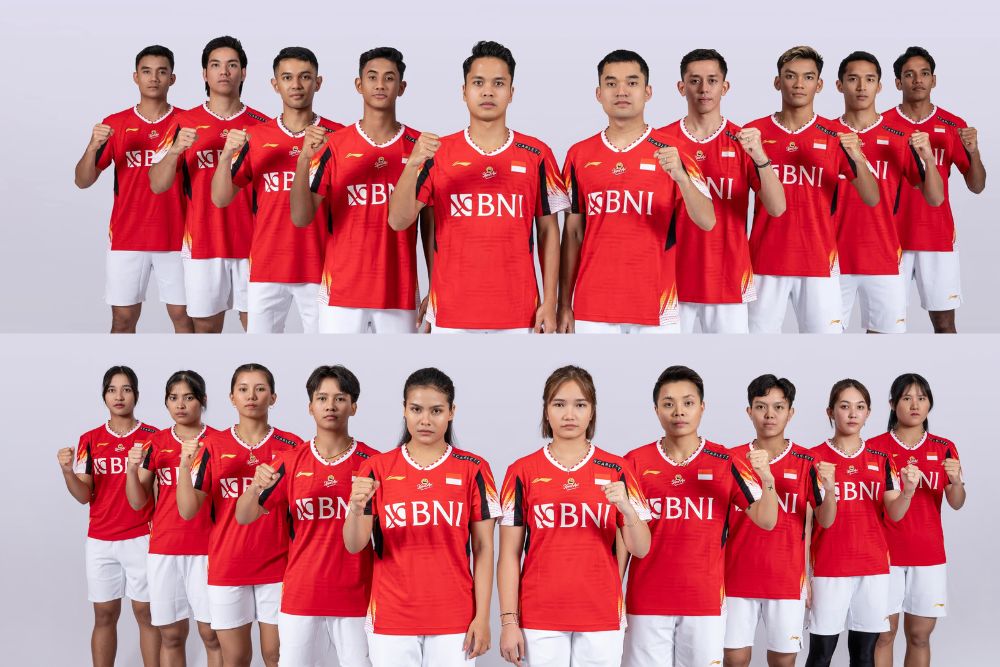 Tim Bulutangkis Indonesia yang berlaga di Piala Thomas Uber Cup 2024. Dok PBSI