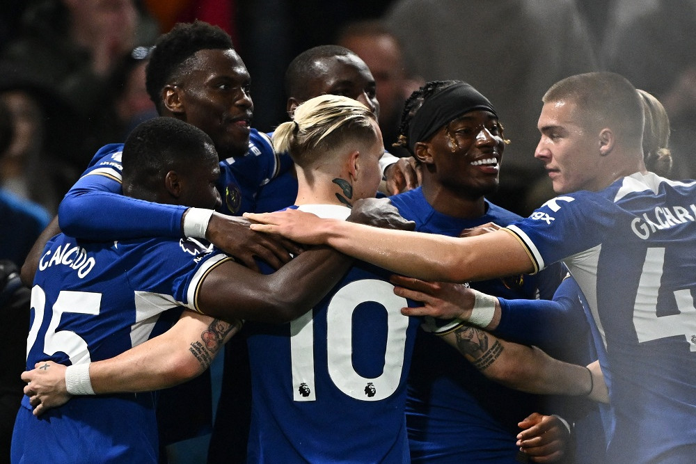 Skuad Chelsea di Liga Inggris 2023-2024 / Reuters-Dylan Martinez.