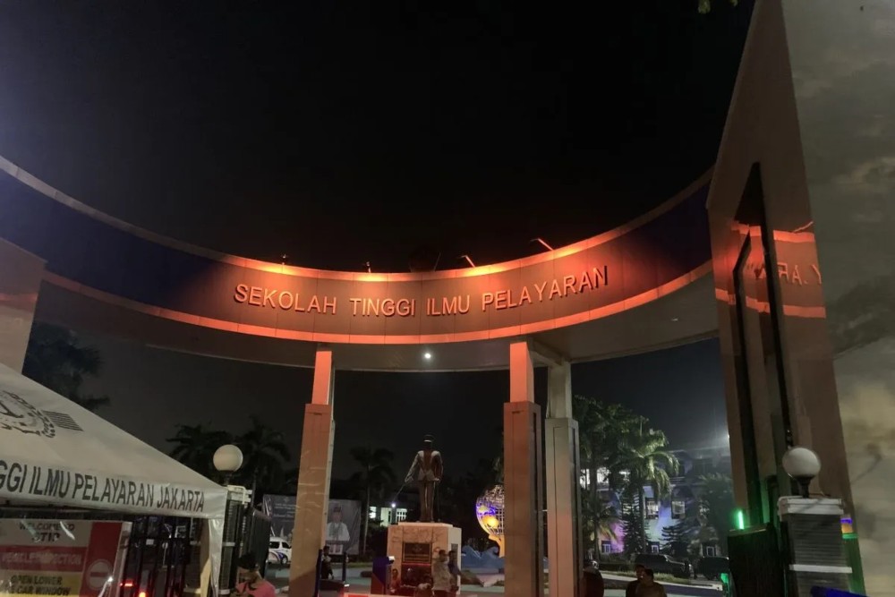 Kampus Sekolah Tinggi Ilmu Pelayaran (STIP) Marunda di Jakarya Utara/ANTARA-Mario Sofia Nasution.