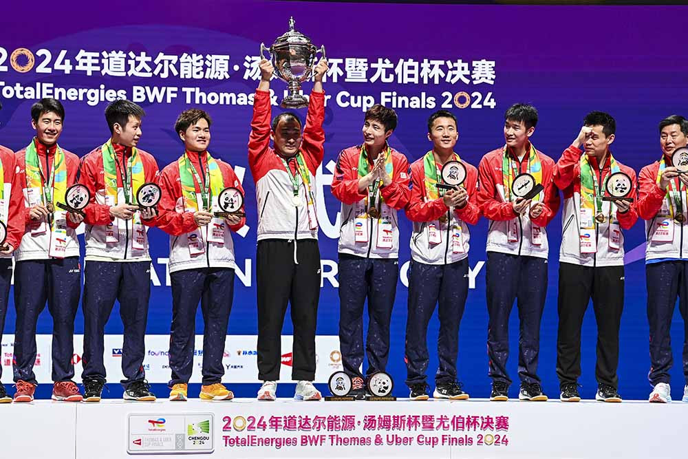  China Juara Piala Thomas 2024
