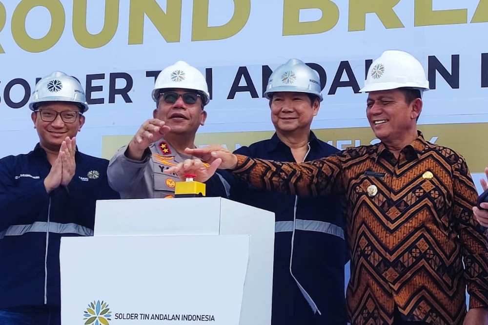 Adik Prabowo Bangun Pabrik Timah di Batam, Nilai Investasi Rp400 Miliar