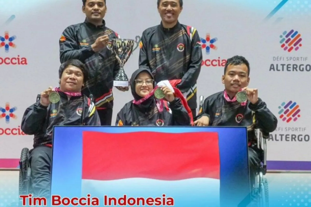  Timnas Boccia Indonesia Raih Emas dan Perak di Kejuaraan Internasional
