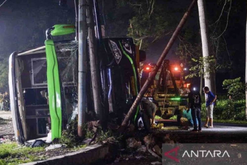  Kemenhub Kirim Tim Investigasi Penyebab Kecelakaan Bus di Subang