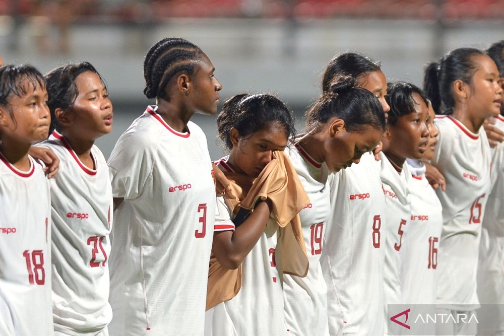  Timnas Putri U-17 Indonesia Tumbang 0-9 dari Korea Utara