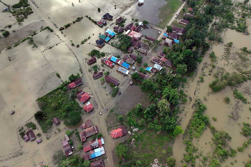  Dua Desa di Konawe Utara Terisolir Akibat Banjir