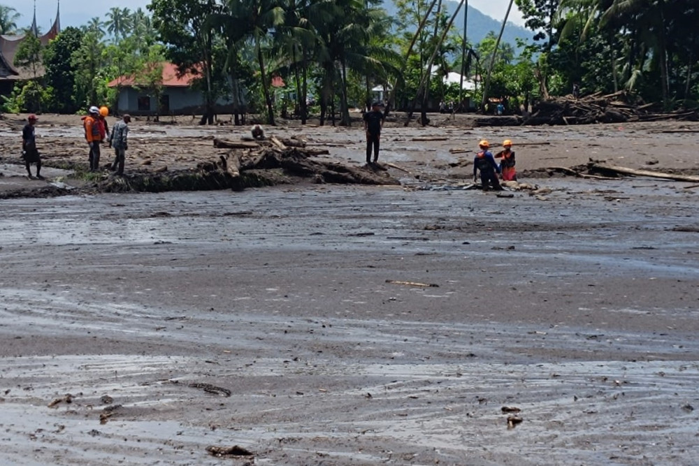  130 Ha Lahan Pertanian Sumbar Terdampak Banjir Lahar Dingin