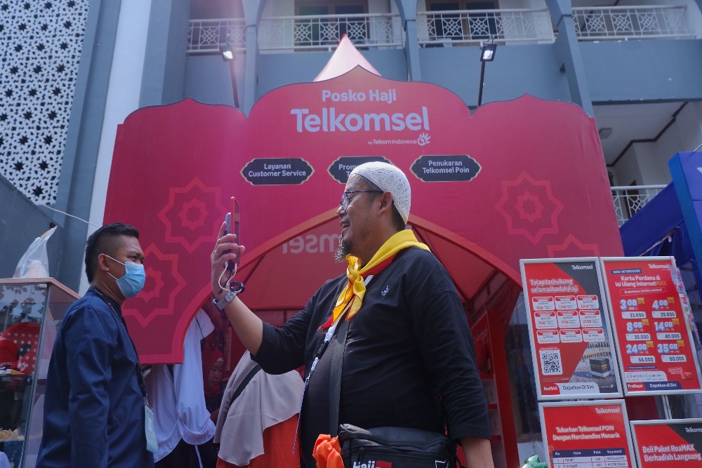  Telkomsel Pastikan Kebutuhan Internet Jemaah Haji Terpenuhi, Rilis Paket RoaMAX