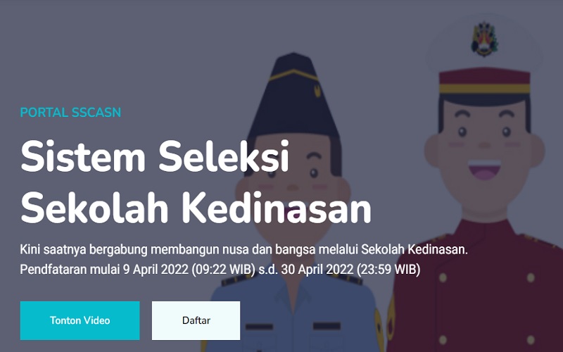  Dibuka Besok, Ini Link Pendaftaran Sekolah Kedinasan 2024 di dikdin.bkn.go.id