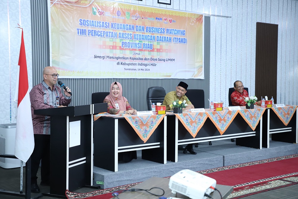  Ratusan Petani dan Nelayan Indragiri Hilir Ikut Edukasi Keuangan OJK Riau