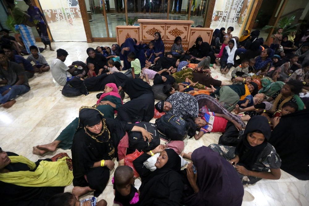  Pemprov Riau Segera Pindahkan Ratusan Pengungsi Rohingya ke Lokasi Aman