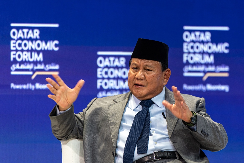  7 Poin Penting Pemaparan Prabowo Subianto di Qatar Economic Forum 2024