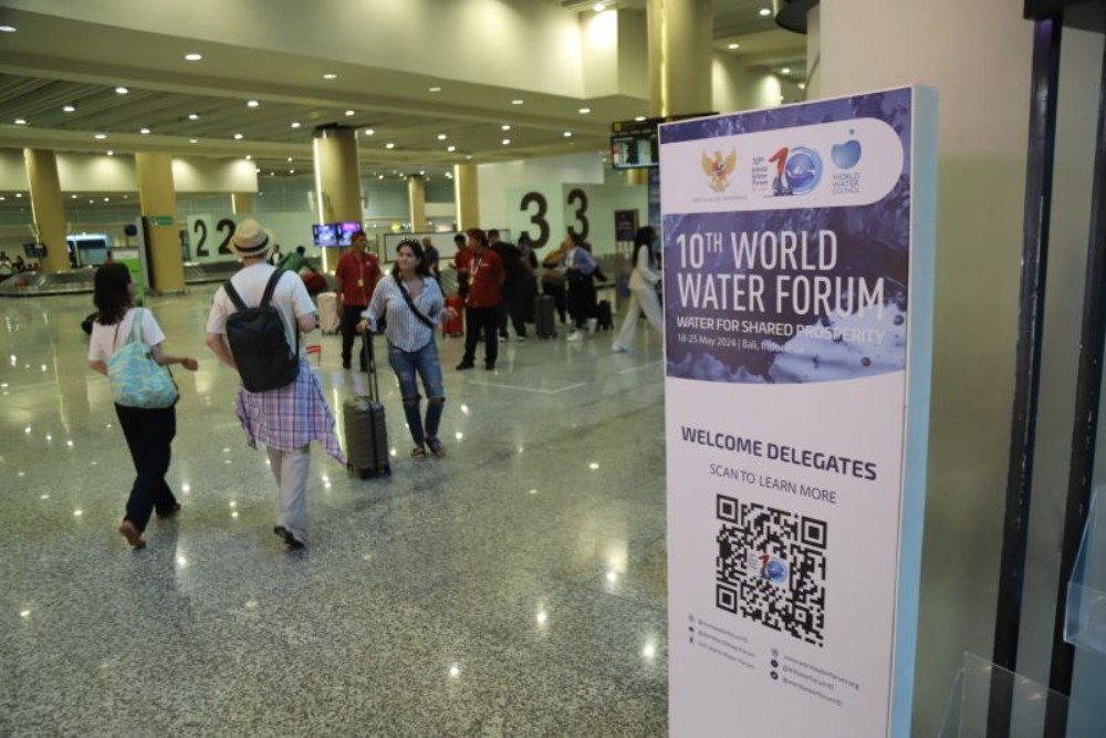  World Water Forum 2024: Para Delegasi Mulai Berdatangan ke Bali