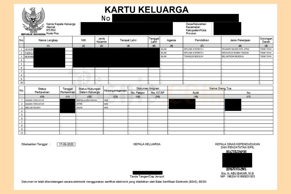  Update Kebijakan Pemprov DKI Pertimbangkan 1 Alamat Rumah 3 KK