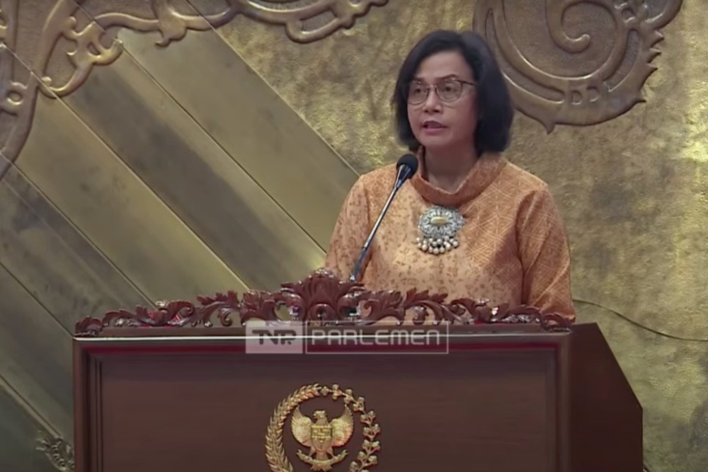  Sri Mulyani Tetapkan APBN 2025 Pemerintahan Prabowo Defisit 2,82%