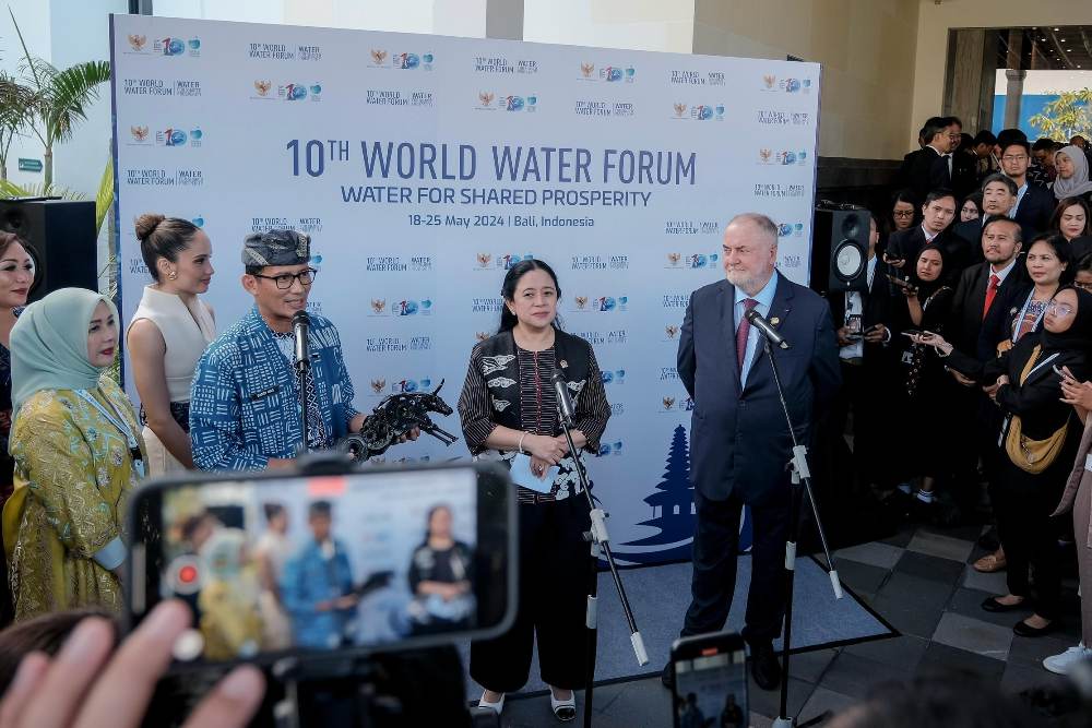  Sandiaga: Potensi Belanja Delegasi World Water Forum Tembus Rp1,7 Triliun