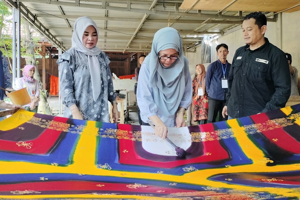  Bidik Potensi Ekonomi, Pemkab OKI Kembangkan Batik Motif Perahu Kajang