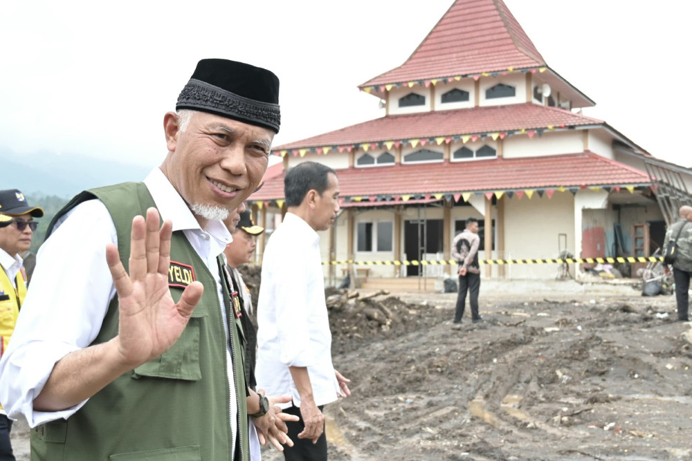  Ini Lima Permintaan Gubernur Sumbar ke Presiden Jokowi Terkait Penanganan Bencana Alam